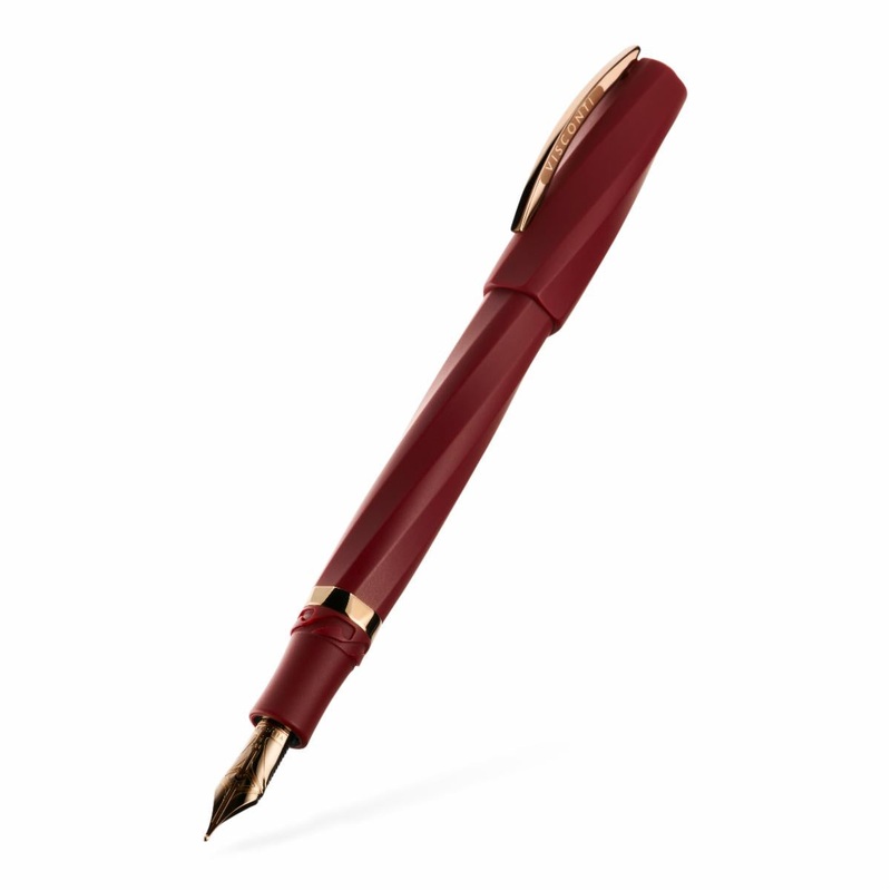 Visconti Divina Matte Bordeaux Fountain Pen