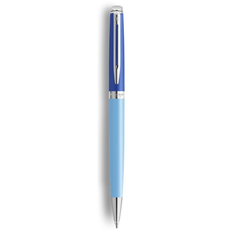 Waterman Hemisphere Light Blue with Chrome Trim Ballpoint Pen