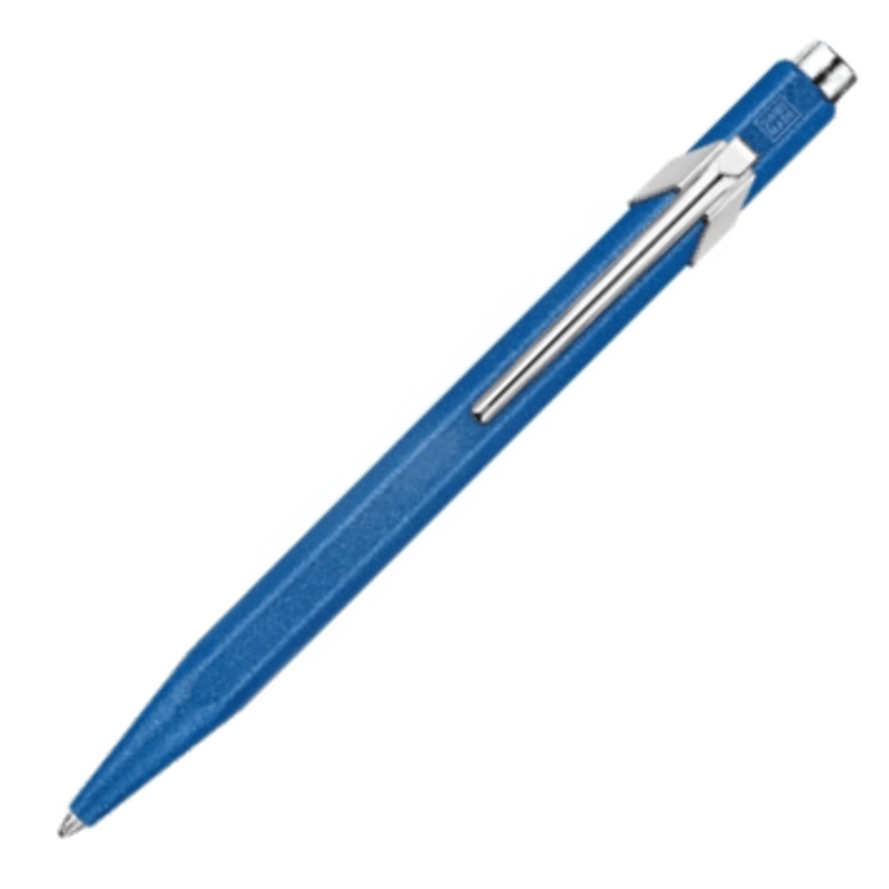 Caran d'Ache 849 Colormat-X Blue Ballpoint Pen
