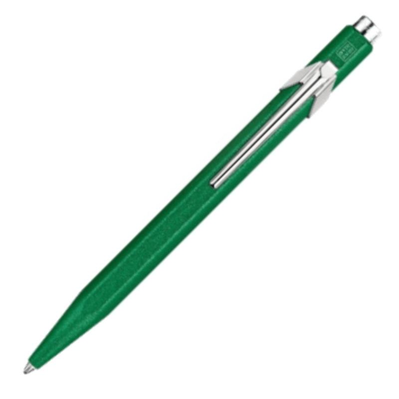 Caran d'Ache 849 Colormat-X Green Ballpoint Pen