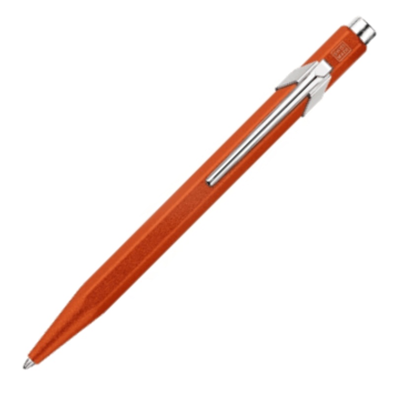 Caran d'Ache 849 Colormat-X Orange Ballpoint Pen