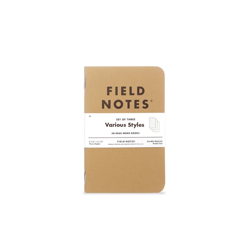 Field Notes Original Kraft Notebook