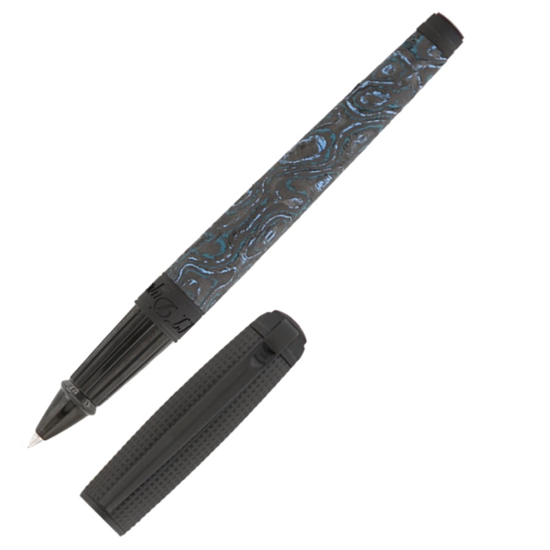ST Dupont Line D Carbon Collection Glacial Cave Rollerball Pen