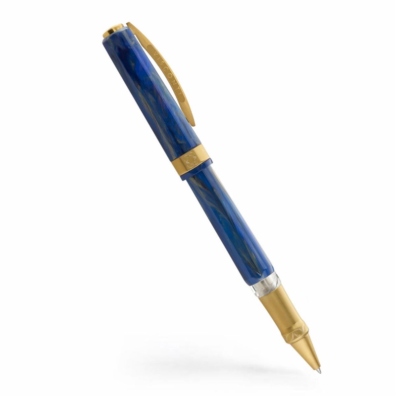 Visconti Opera Gold Blue Rollerball Pen