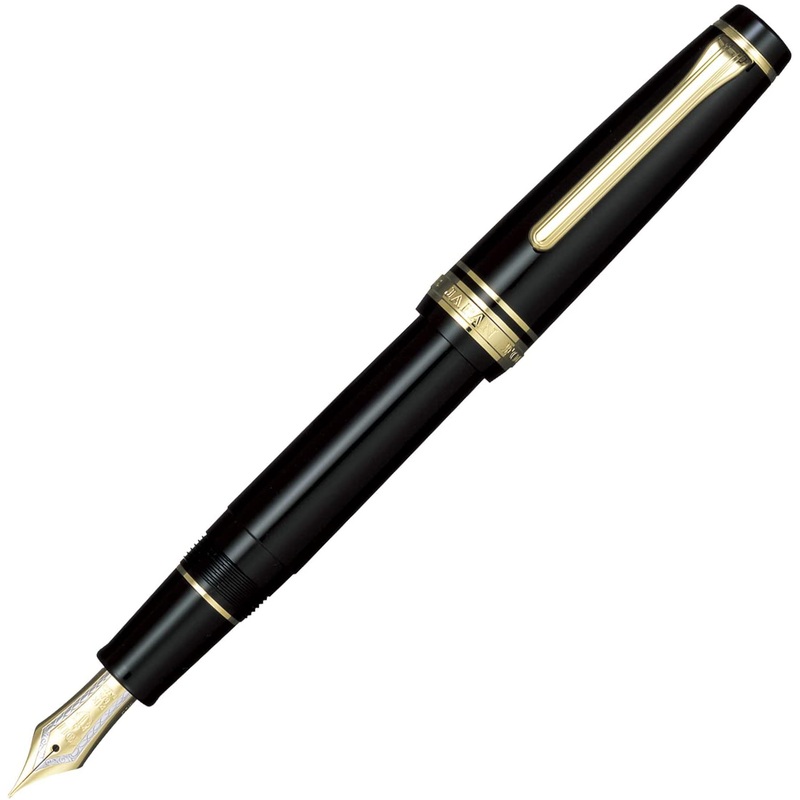 Sailor Pro Gear Black & Gold Fountain Pen