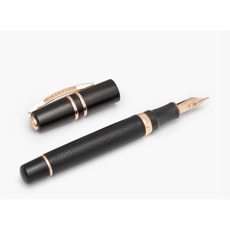 Visconti Homo Sapiens Dual Touch Black Fountain Pen