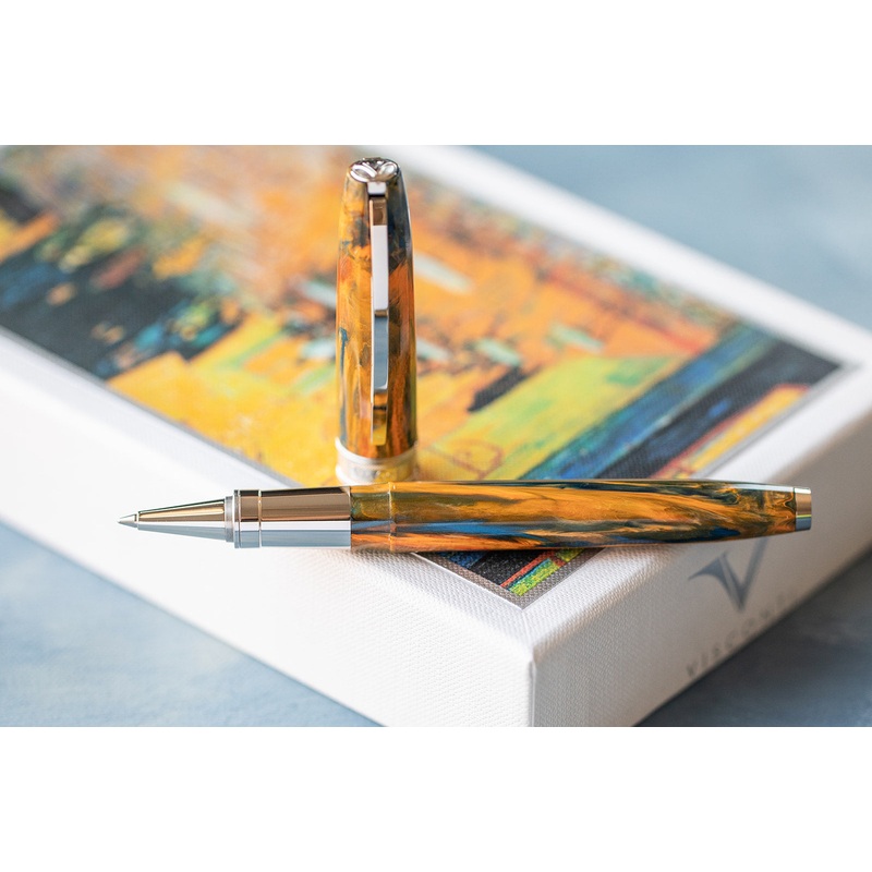 Visconti Van Gogh Caf Terrace at Night Rollerball Pen