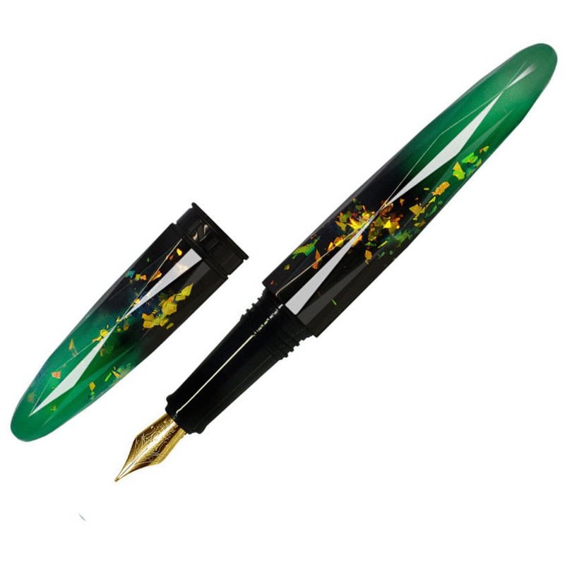 Benu Briolette Luminous Jade Fountain Pen