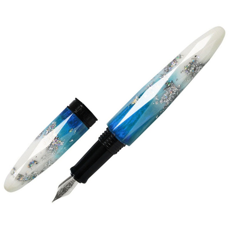 Benu Briolette Luminous Snowy Peak Fountain Pen