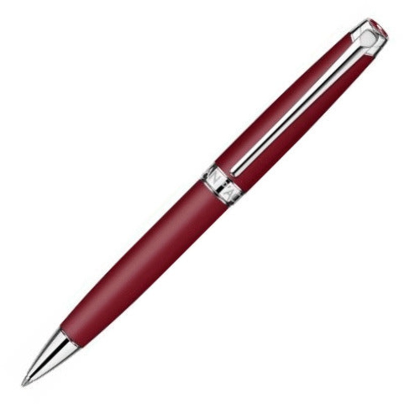 Caran d'Ache Leman Burgundy Ballpoint Pen