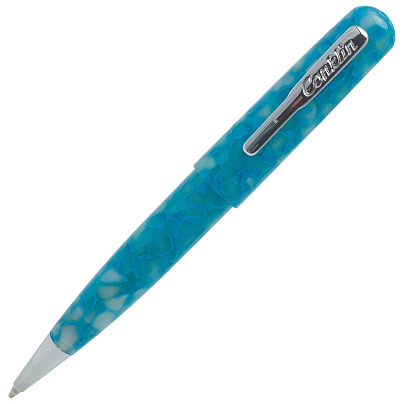 Conklin All American Serenity Turquoise Ballpoint Pen