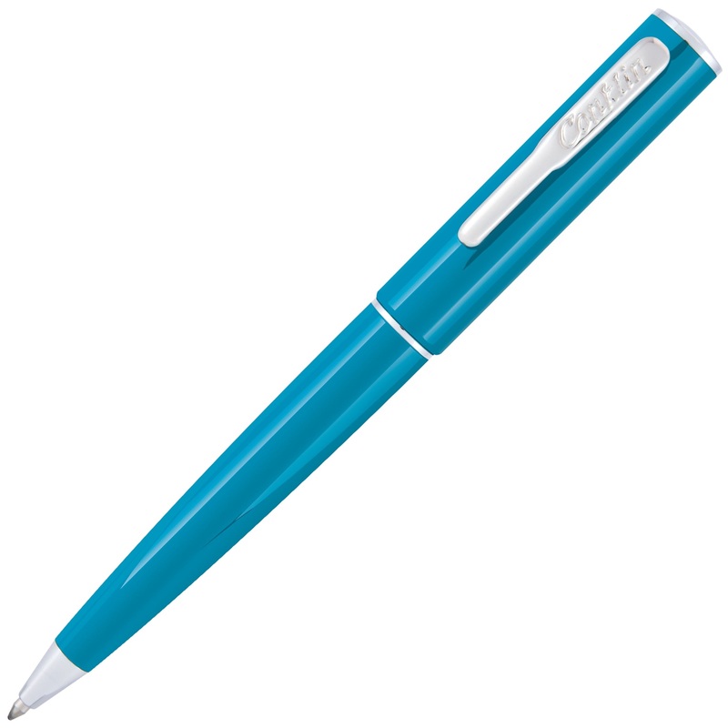 Conklin Coronet Turquoise Ballpoint Pen
