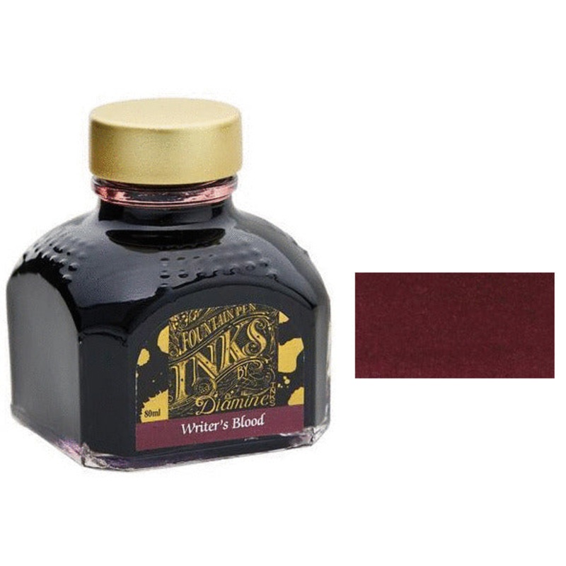 Diamine Bottled Ink 80ml Writer's Blood