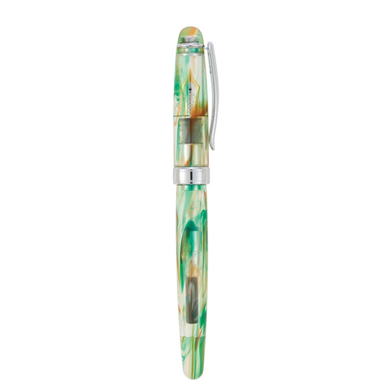 Taccia Spotlight Forest Green 14kt Gold Nib Fountain Pen