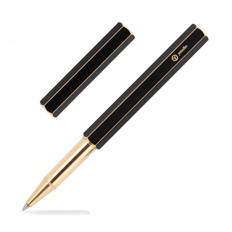 ystudio Brassing Rollerball Pen