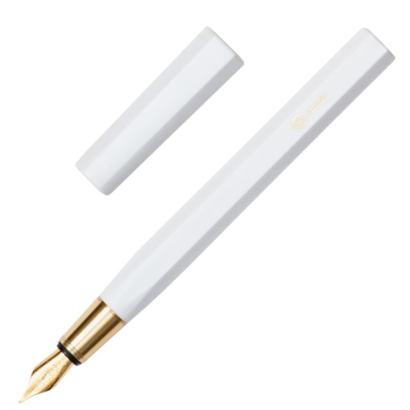ystudio Resin White Fountain Pen
