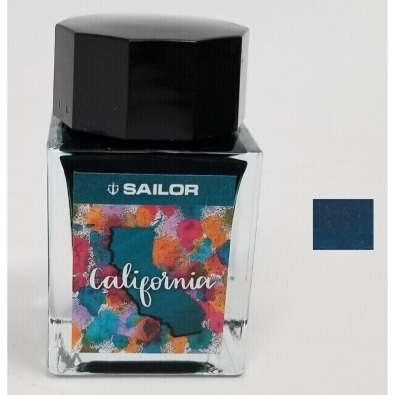 Bottled Ink Sailor U.S. States - California