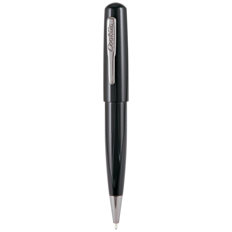 Conklin All American Raven Black Ballpoint Pen