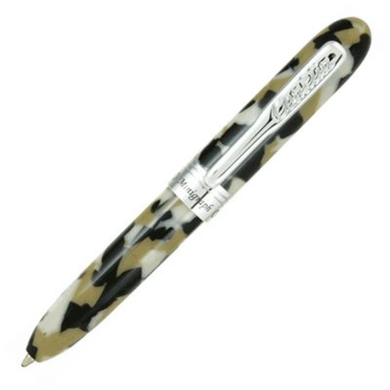Conklin Minigraph White Satin Ballpoint Pen