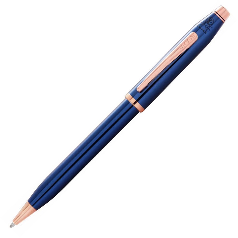 Cross Century II Translucent Blue Ballpoint Pen