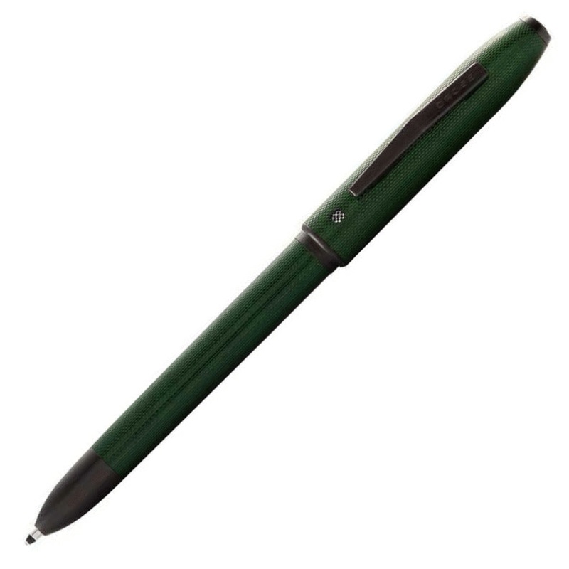 Cross Tech4 Sandblasted Green PVD MultiFunction Pen