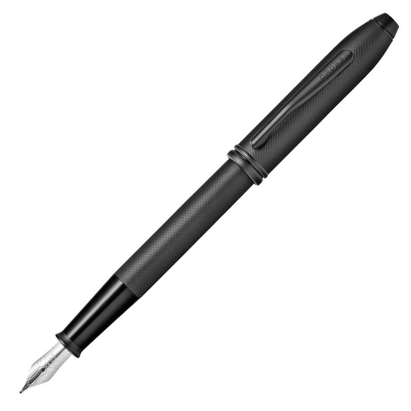 Cross Townsend Black Micro Knurl Fountain Pen