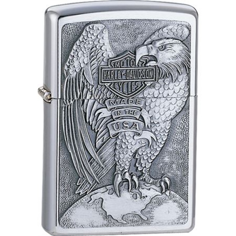 Zippo Harley Davidson Eagle & Globe