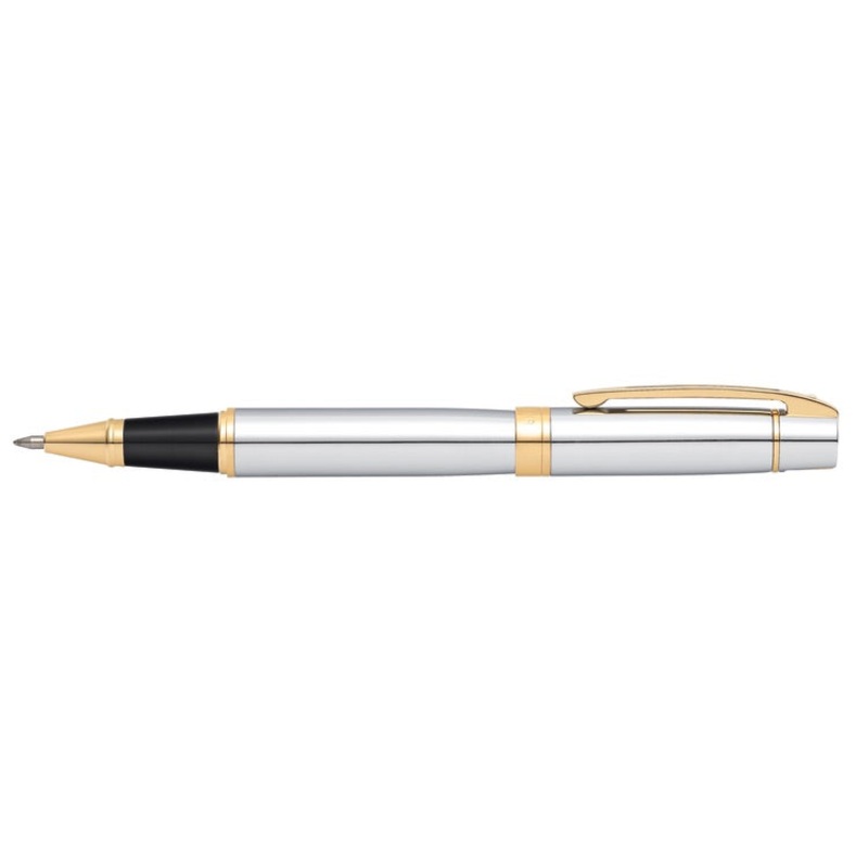 Sheaffer 300 Chrome with Gold Tone Trim Rollerball Pen