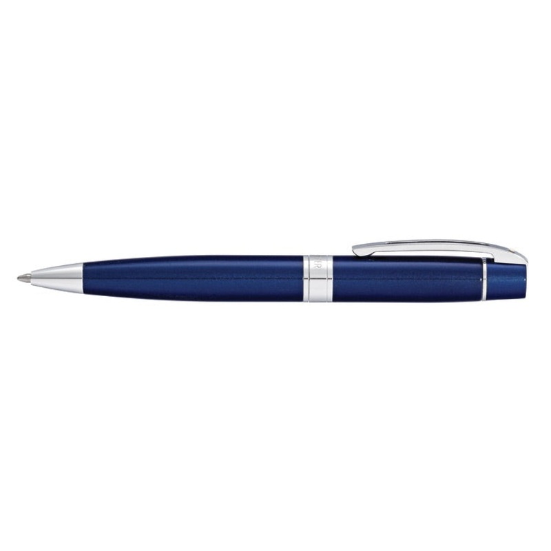 Sheaffer 300 Glossy Blue Lacquer w/Chrome Plated Trim Ballpoint Pen