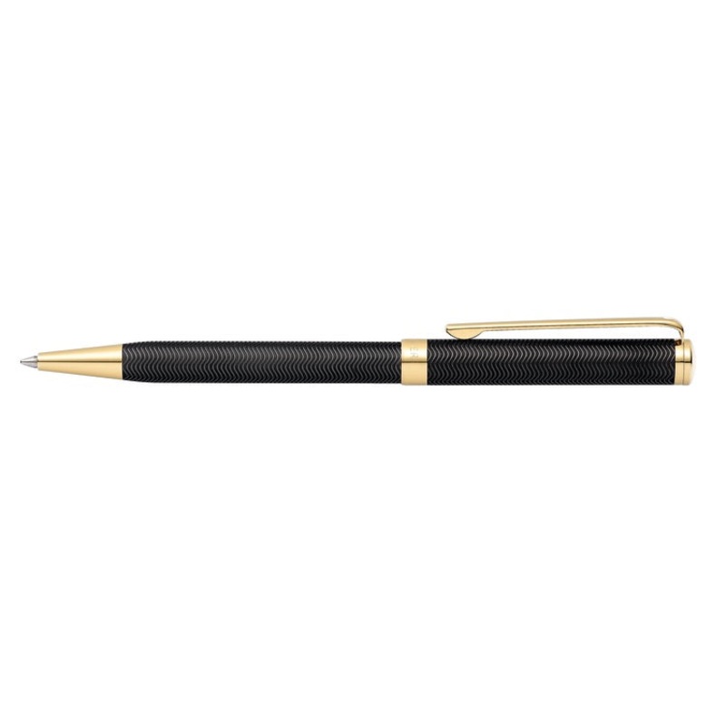 Sheaffer Intensity Engraved Matte Blackw/Chrome Cap Chrome Trim Ballpoint Pen