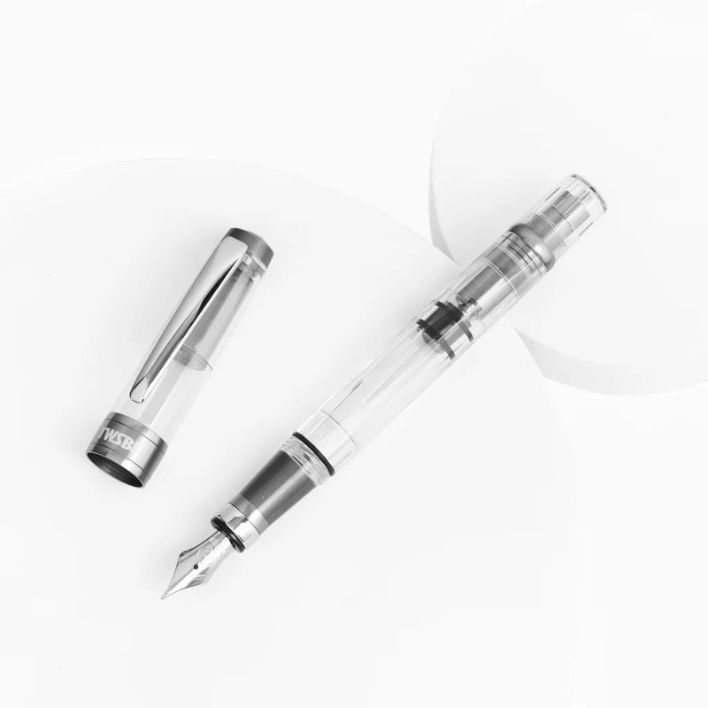 TWSBI Diamond 580ALR Nickel Gray Fountain Pen