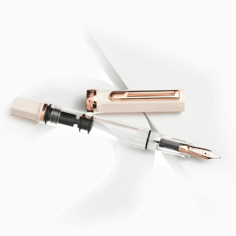 TWSBI ECO Crme w/ RoseGold Fountain Pen