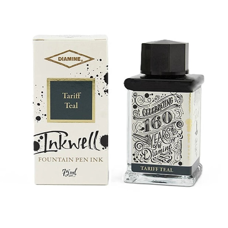 Diamine Inkwell Ink - 75 ml - Tariff Teal