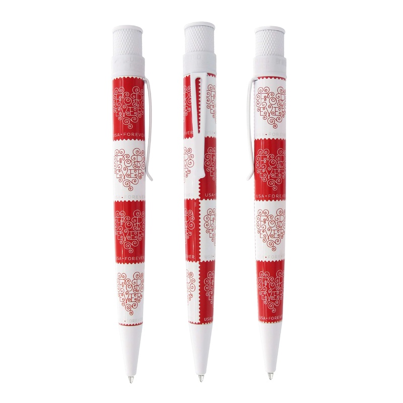 Retro 1951 Tornado U.S. Postal Service Love Stamp 2015 Rollerball Pen