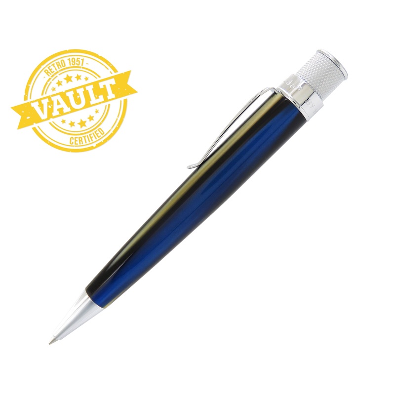 Retro51 Vault - Blue Curacao Acrylic Tornado Big Shot Rollerball
