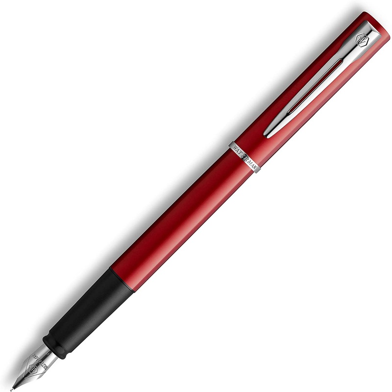 Waterman Allure Red Lacquer & Chrome Fountain Pen